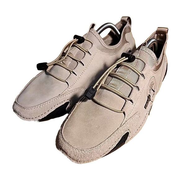 Fashion Casual Soft Leather Slip On Loafers Driving Walking Mens Size 8.5 Wom 10 - Picture 2 of 8